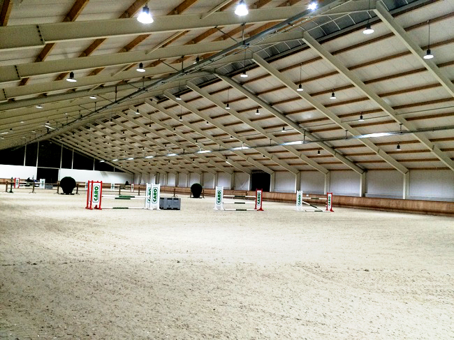 ZOHNSON LED High Bay installed at racecourse in Holland